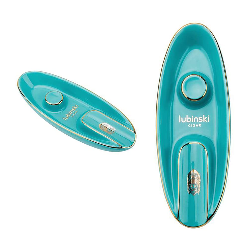 Lubinski ceramic cigar ashtrays. 